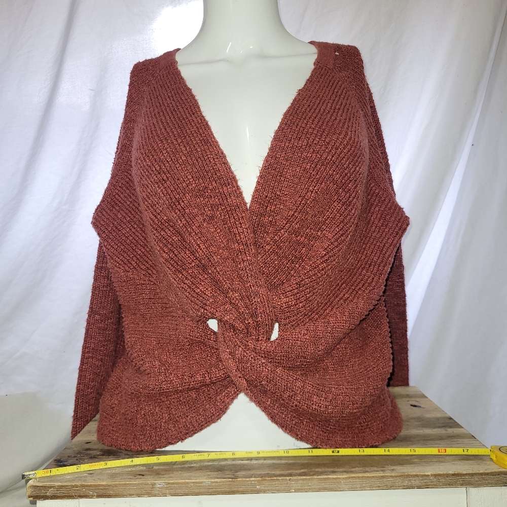 Rust Knit Women's Sweater